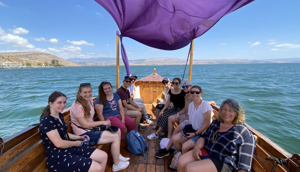 Bootsfahrt auf dem See Genezareth